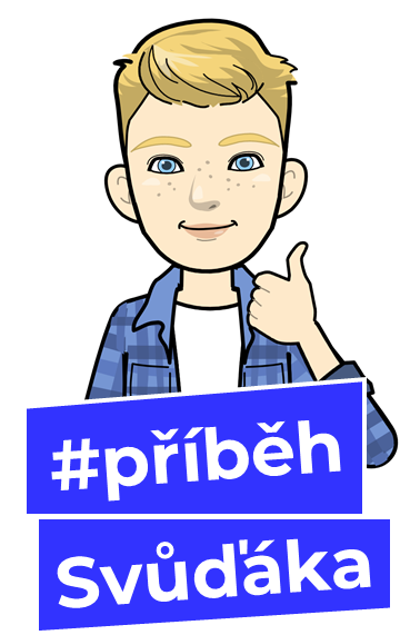 Logo: Digitální stopa, příběh Svůďáka.